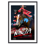 Ninja It's Showtime Framed Poster